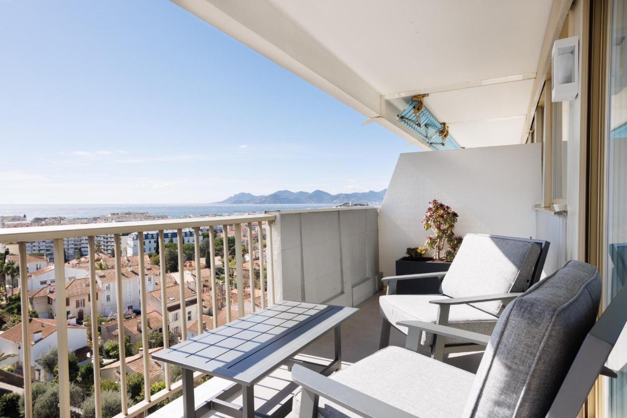 Cannes Panorama - Piscine, Vue Mer, Parking, Clim מראה חיצוני תמונה