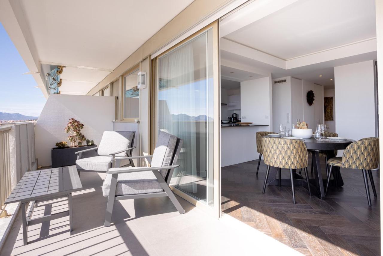 Cannes Panorama - Piscine, Vue Mer, Parking, Clim מראה חיצוני תמונה