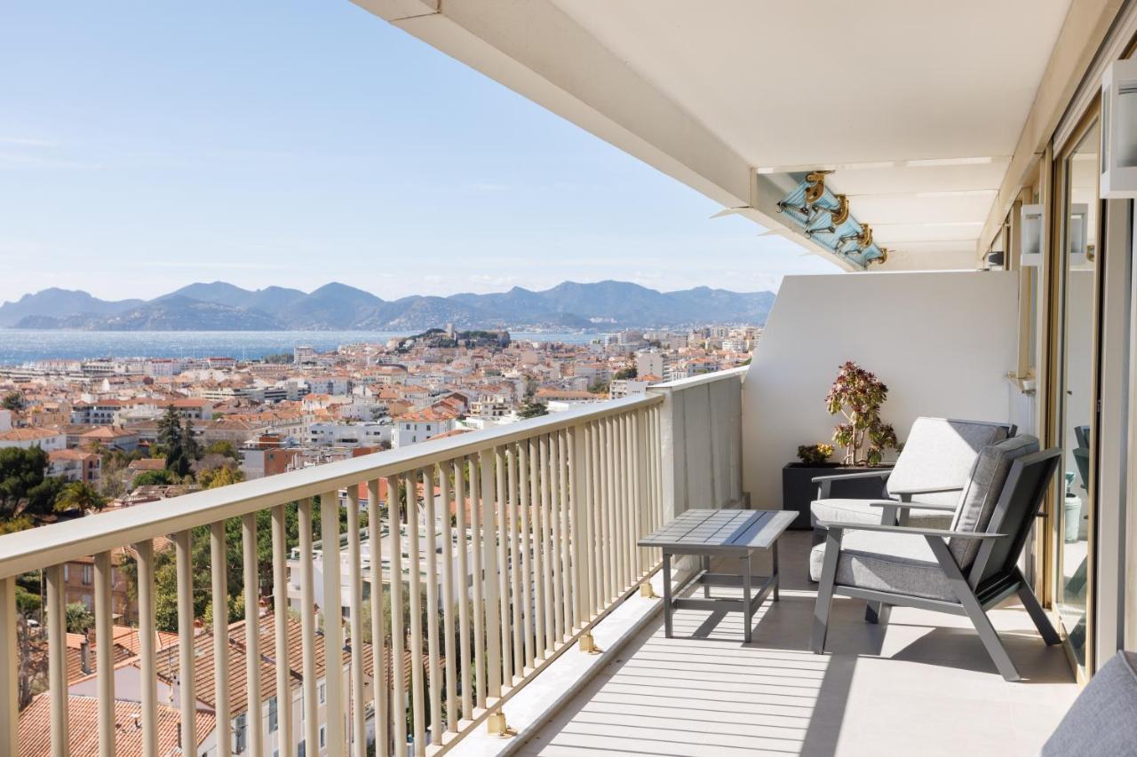 Cannes Panorama - Piscine, Vue Mer, Parking, Clim מראה חיצוני תמונה